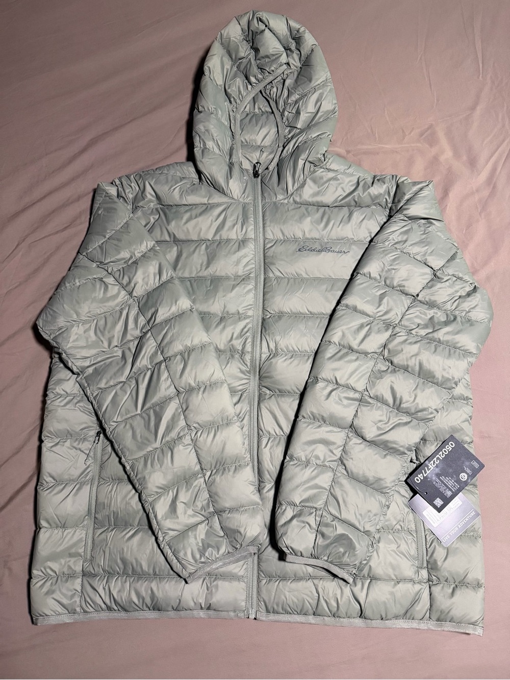 Eddie Bauer Men's CirrusLite Down Jacket Size XL Sage